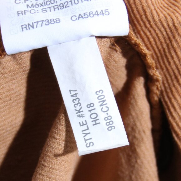 Madewell Corduroy Belted Jumpsuit Coveralls Burnt Sienna Cotton Boiler Suit Sz 6 - Picture 14 of 14